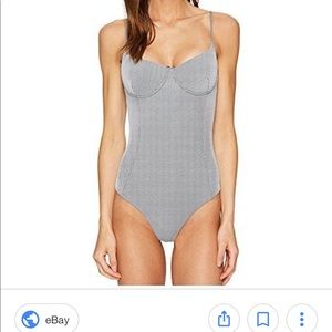 ONIA one piece underwire swimsuit